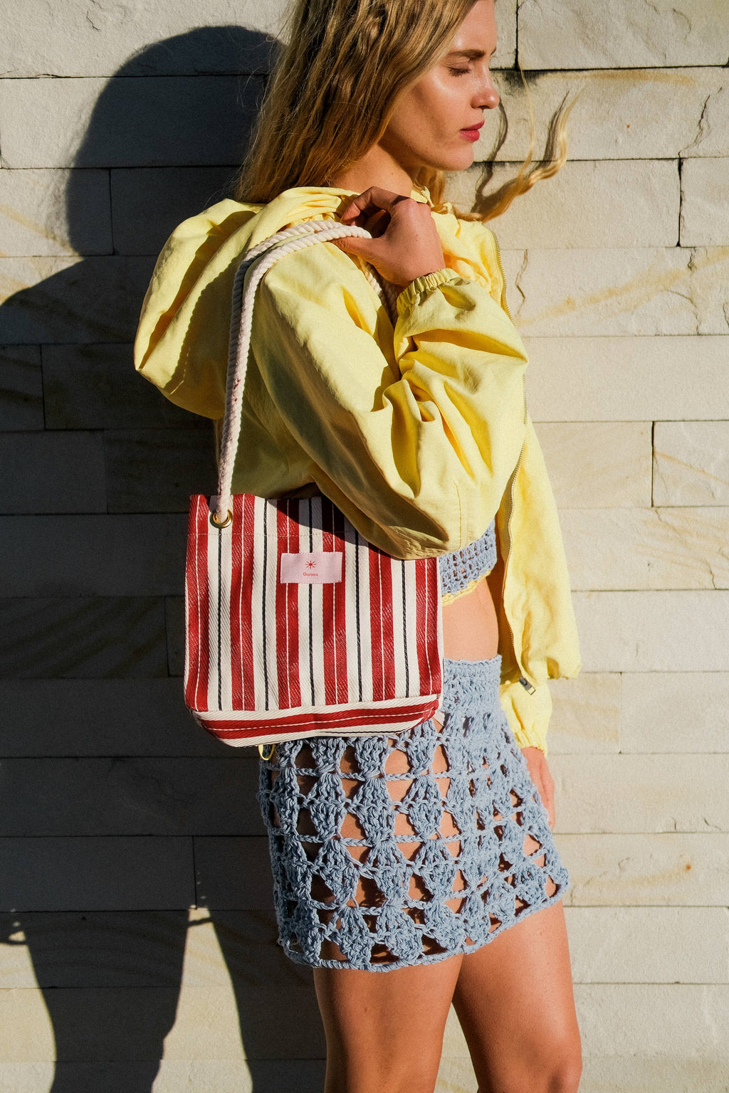 Rope Bag: Cape red