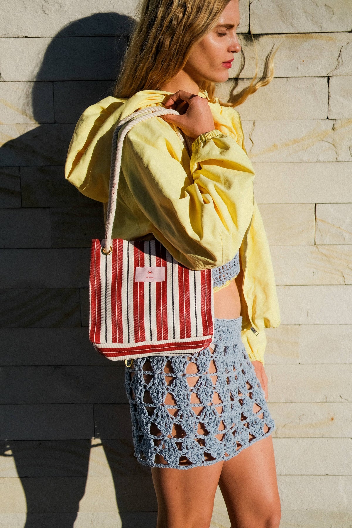 Rope Bag: Cape red