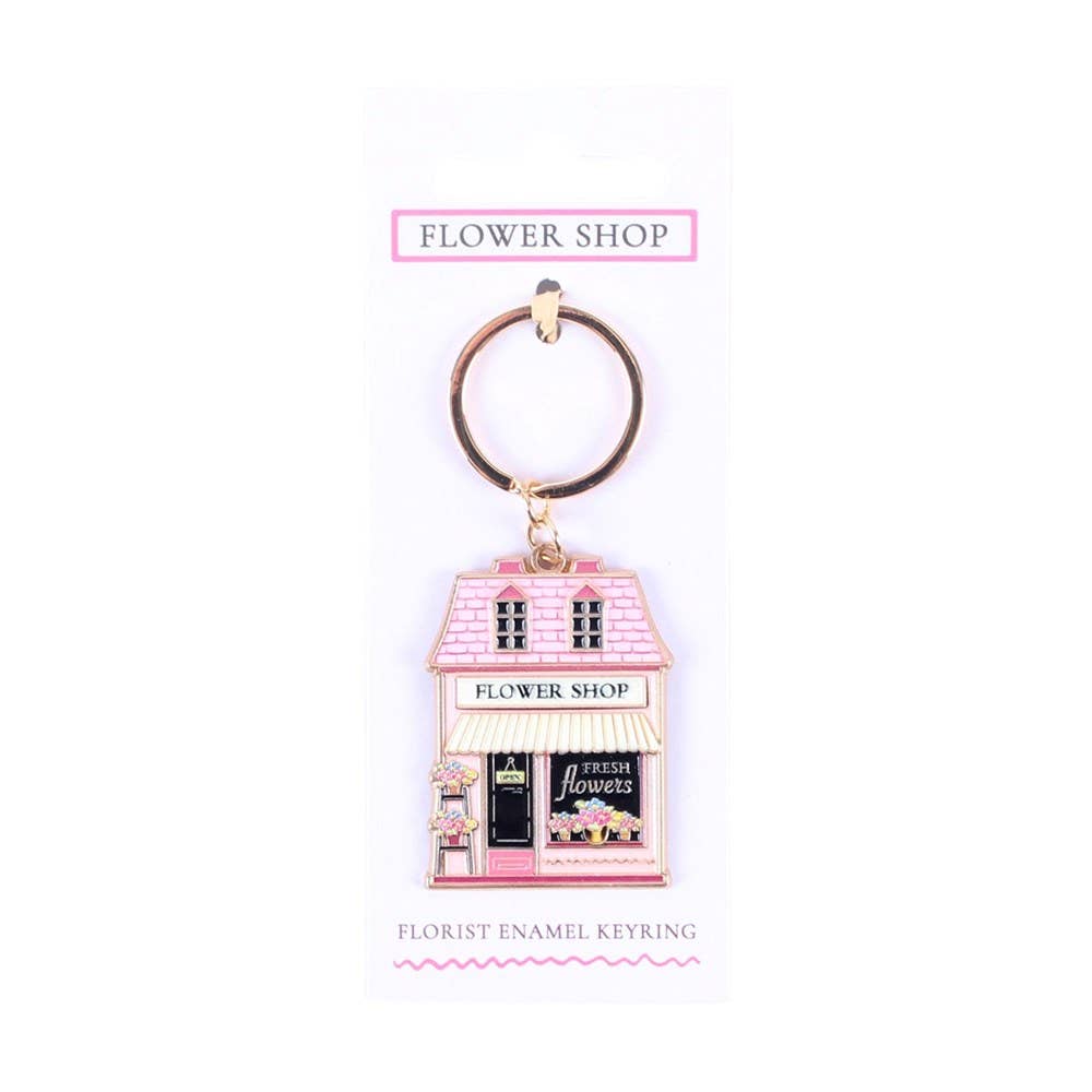 Flower Shop Keyring