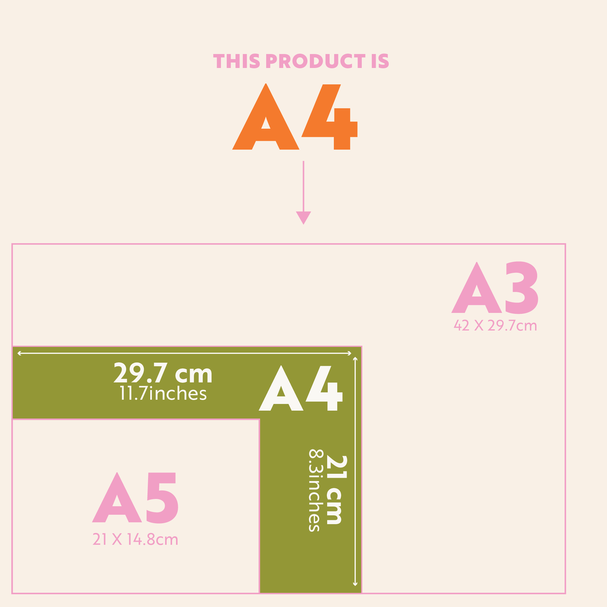 A4 Weekly Planner Pad | Scandi
