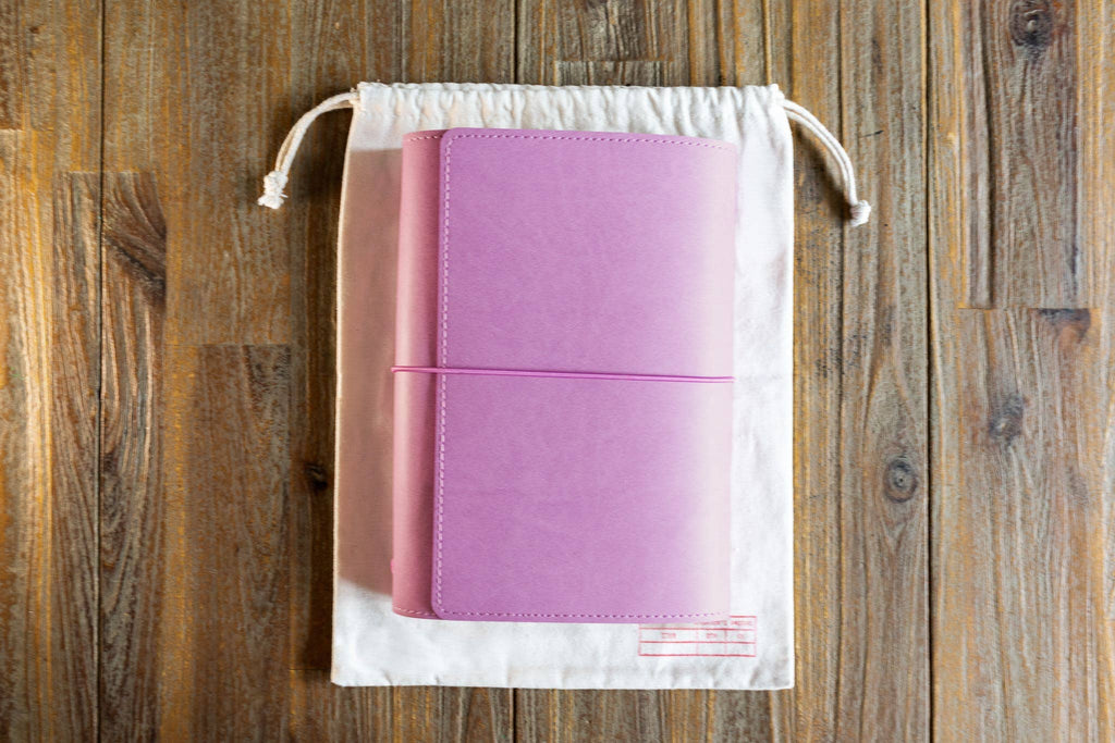 Refillable Folio in Rose Quartz