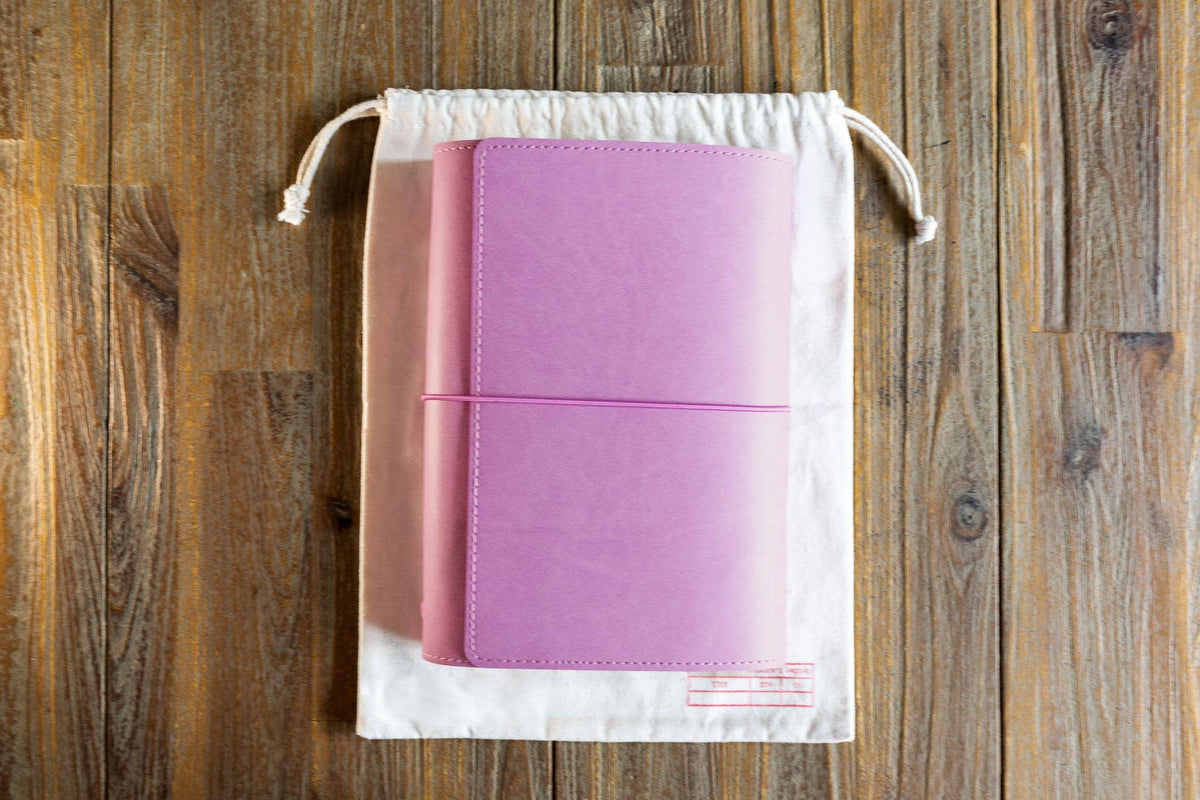 Refillable Folio in Rose Quartz