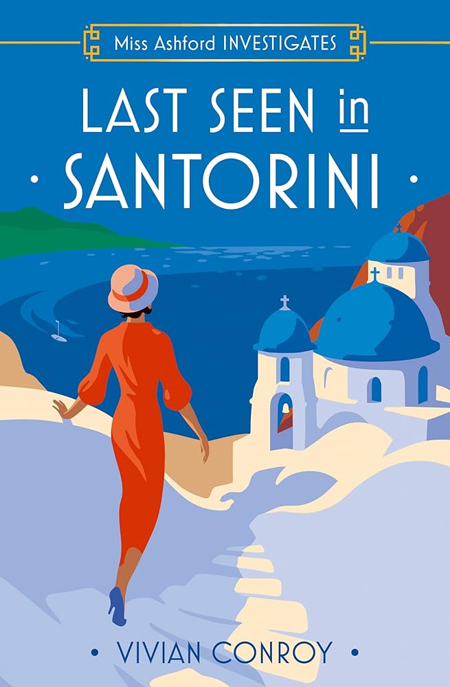 LAST SEEN IN SANTORINI cover image