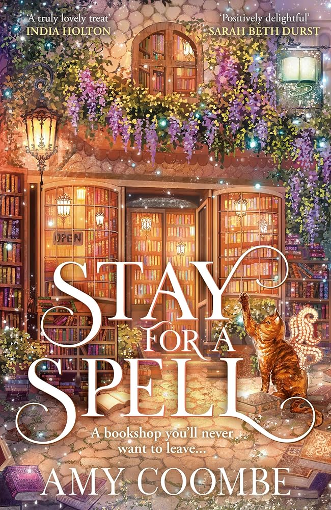 Stay for a Spell: A brand-new cosy fantasy romance for book lovers! cover image