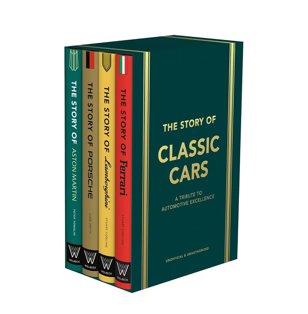 The Story of Classic Cars Gift Set: A Tribute to Four Automotive Icons (The Story of Cars) cover image