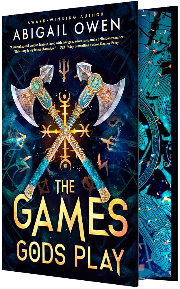The Games Gods Play: the bestselling Greek Gods romantasy epic, perfect for readers of Rebecca Yarros' Onyx Storm and Sarah J Maas cover image