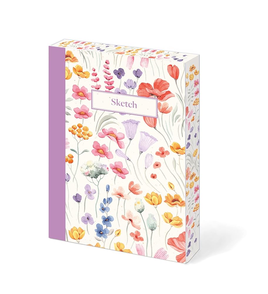 Floral Sketch Book cover image