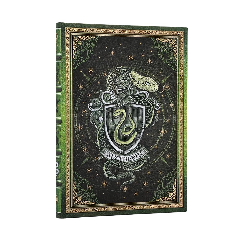 Slytherin Journal (Harry Potter Collection) Midi Custom Lined (Elastic Band Closure) cover image