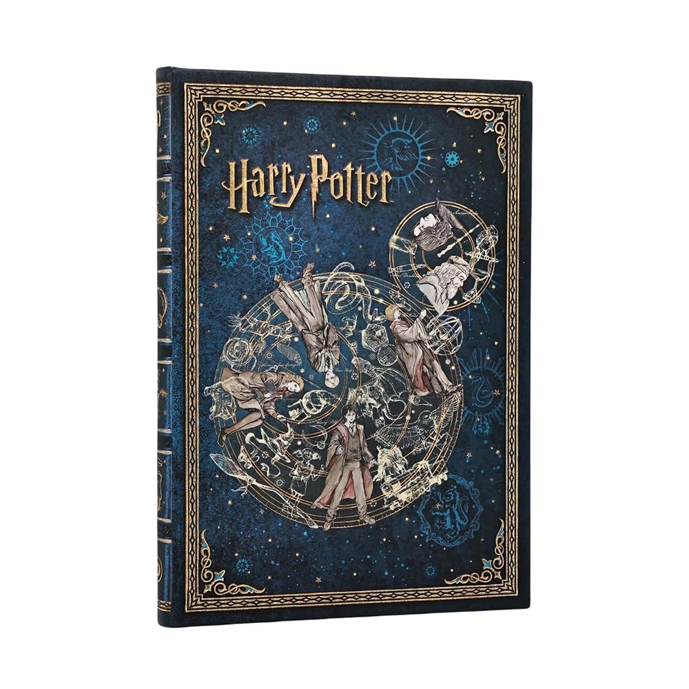Legends of Hogwarts Journal Midi Custom Lined Hardcover, 144pg, 120GSM by Paperblanks (Harry Potter Collection) cover image