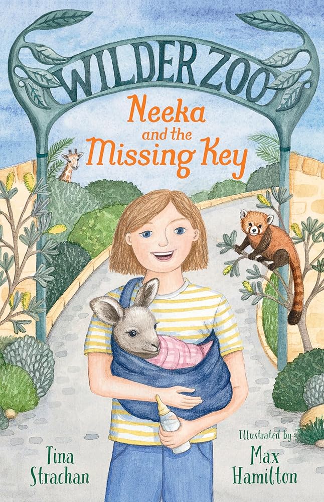 Neeka and the Missing Key (Wilder Zoo, #1): The brand new illustrated fiction series about living at a zoo! cover image