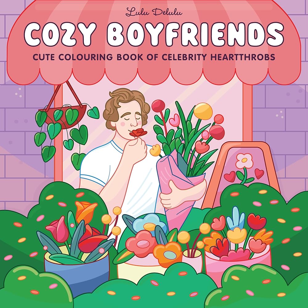 Cozy Boyfriends: Cute colouring book, for fans of Coco Wyo, Cherry Lam and Jade Summer cover image