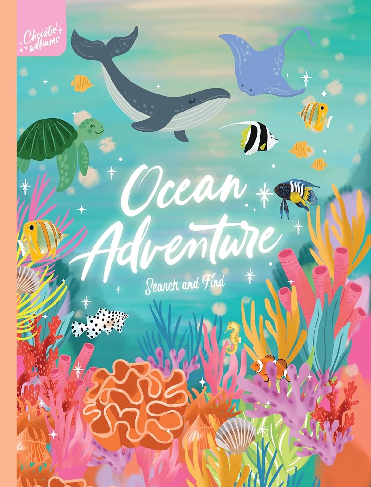 Five Mile Ocean Adventure Search and Find Book. cover image