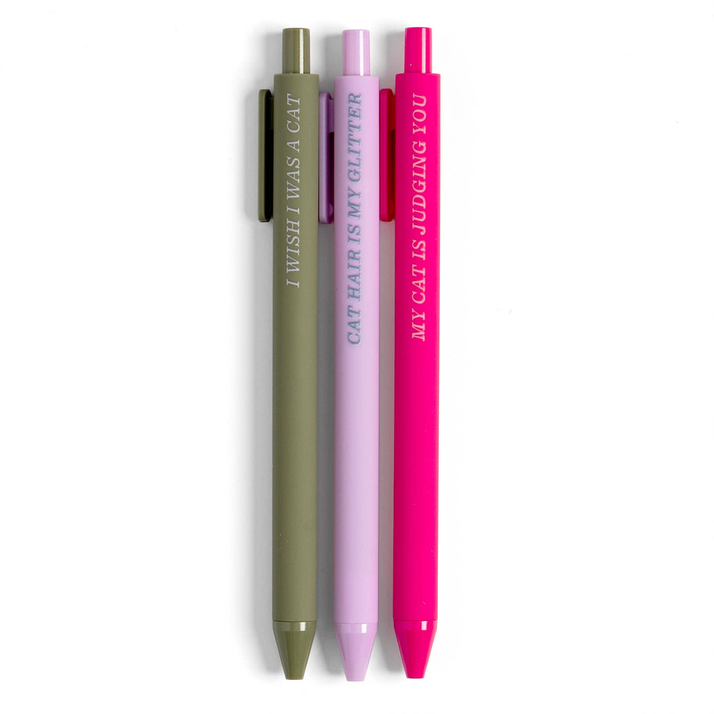 The Cat Person Gel Pen Set
