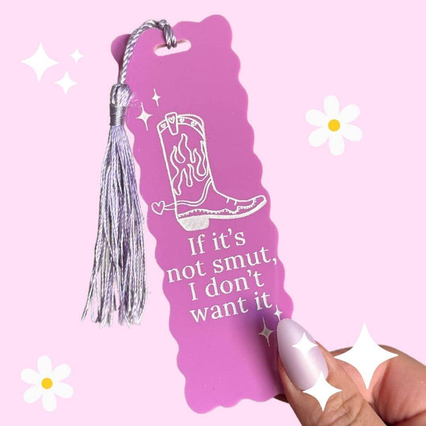 If It's Not Smut Book Mark (Quirky, Funky, Kawaii,Y2K)