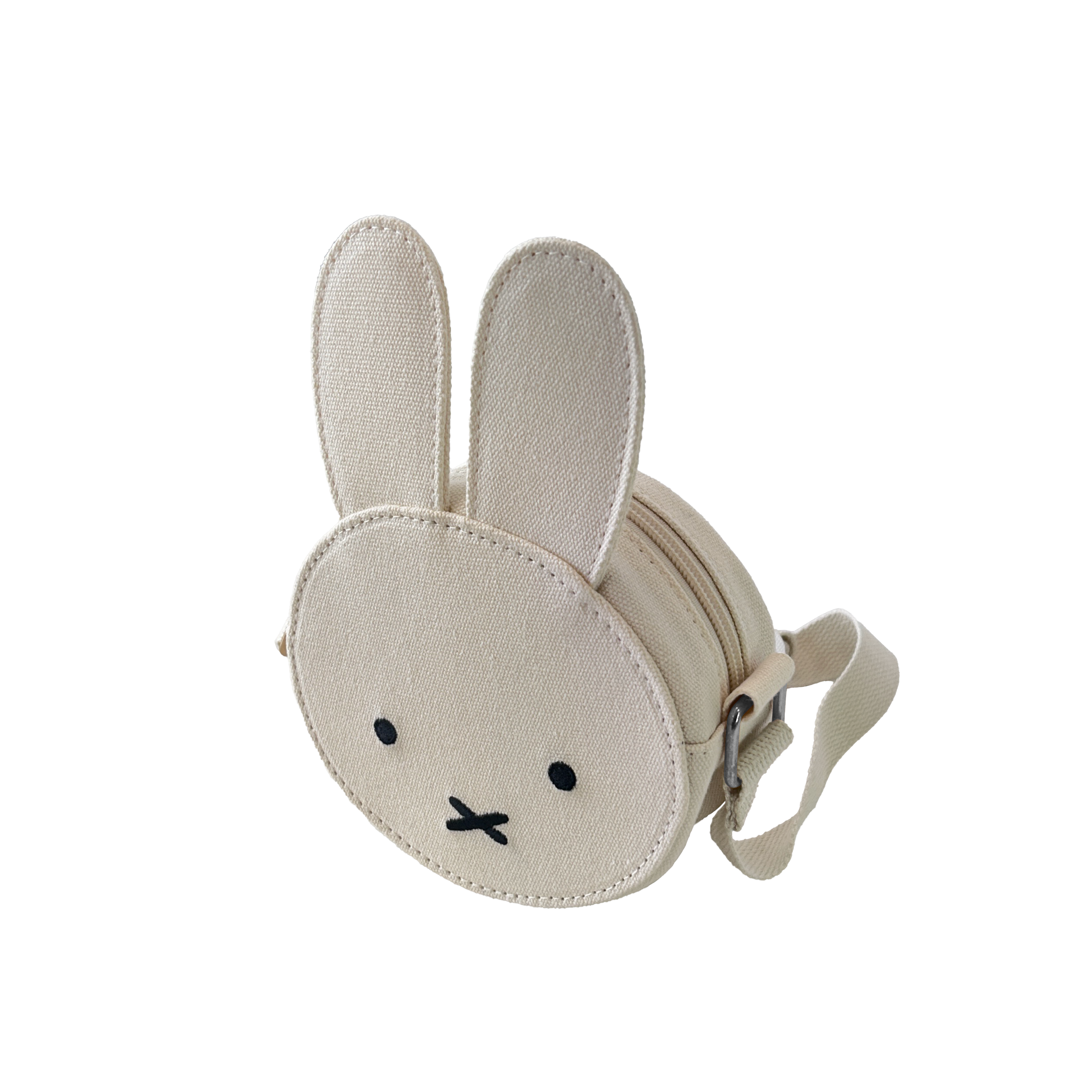 Miffy Canvas Ears Crossbody Bag Off-White