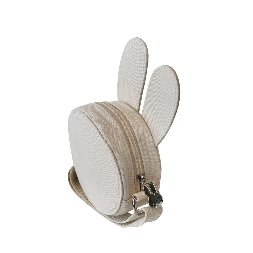 Miffy Canvas Ears Crossbody Bag Off-White