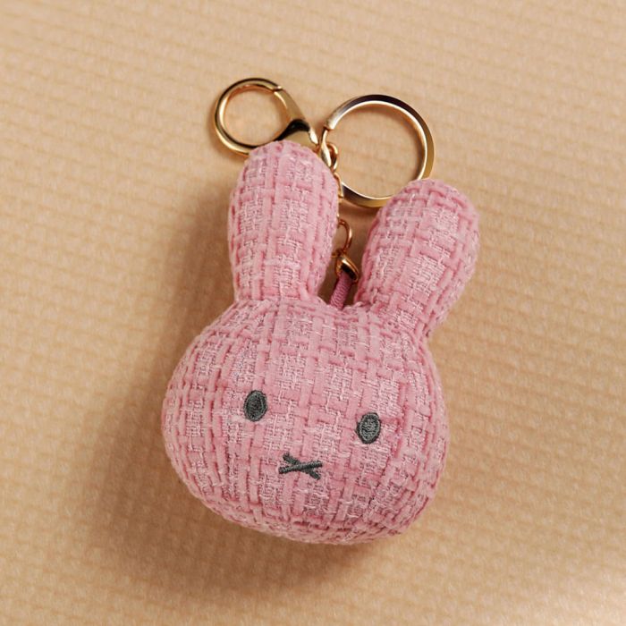 MIFFY PLUSH KEYRING PINK