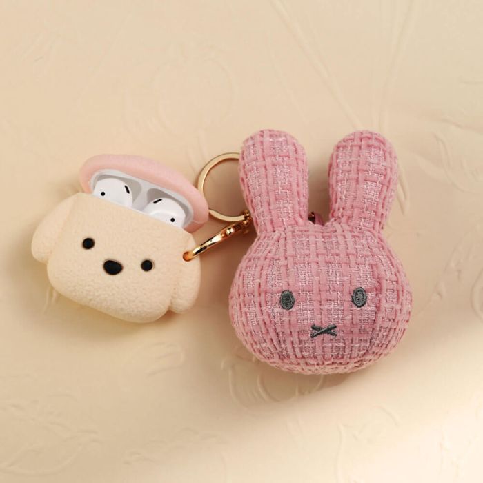 MIFFY PLUSH KEYRING PINK