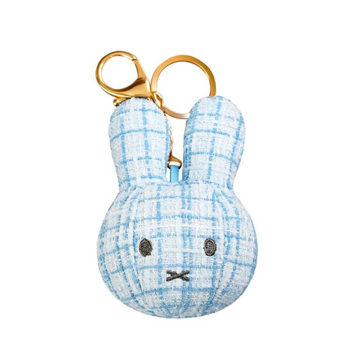 MIFFY PLUSH KEYRING BLUE