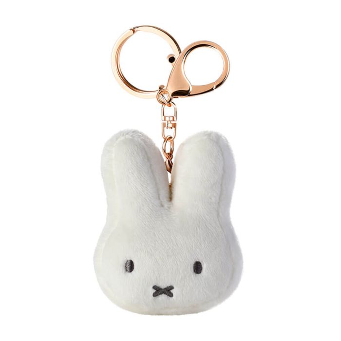 MIFFY 2D PLUSH KEYRING WHITE