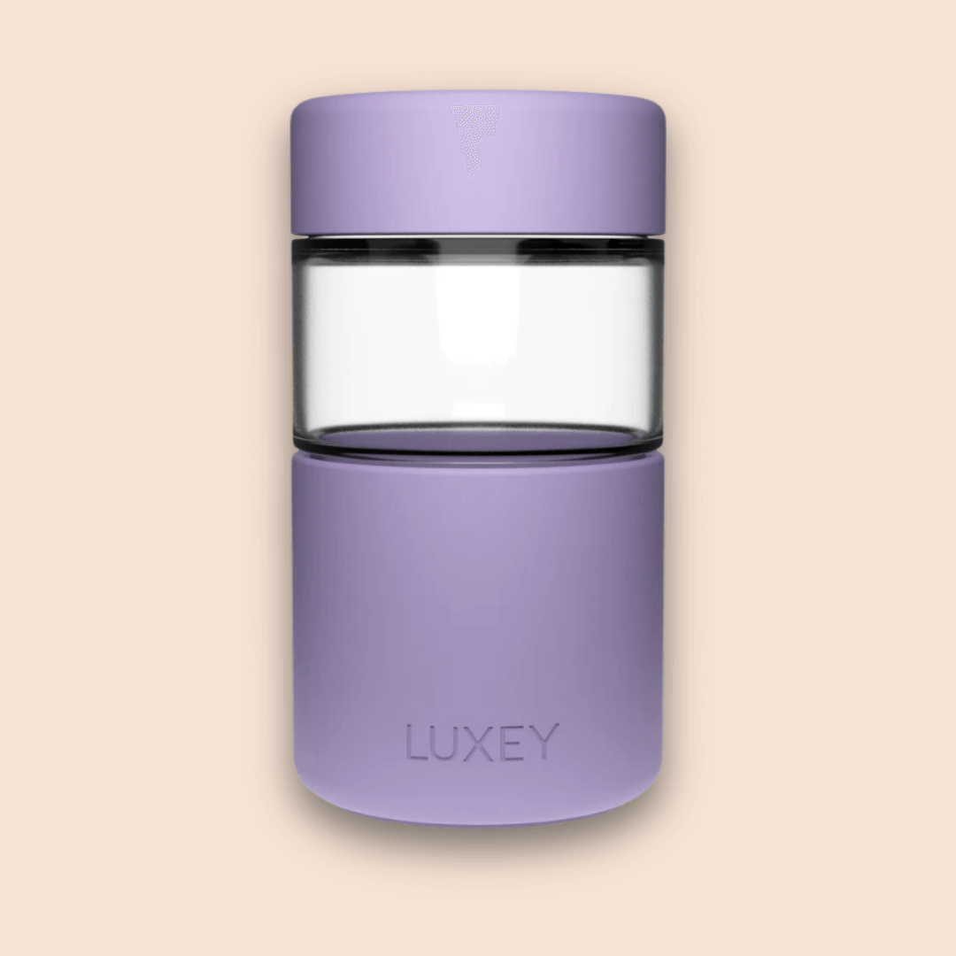 ORIGINAL -  Reusable Glass Coffee Cup 12oz
