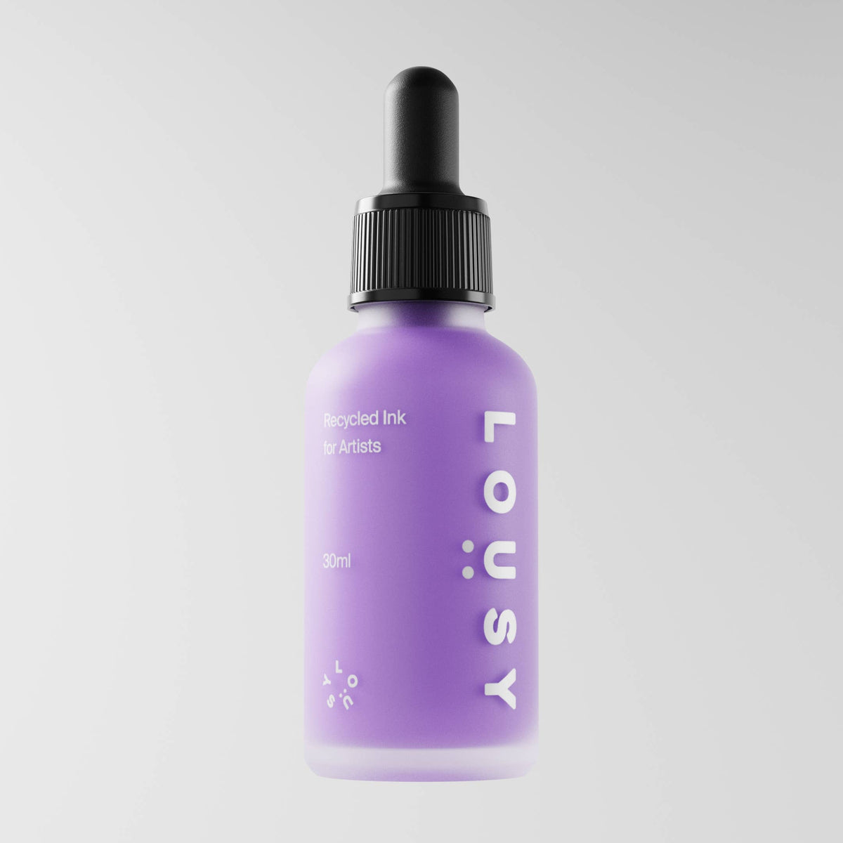 Lousy Ink — 30ml Recycled Artist Ink Colours: Mellow Violet — 30ml