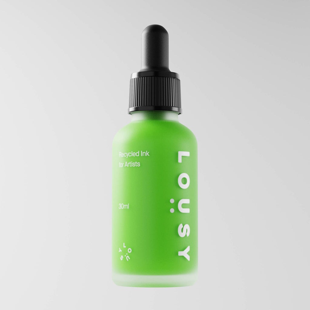 Lousy Ink — 30ml Recycled Artist Ink Colours: Teal — 30ml