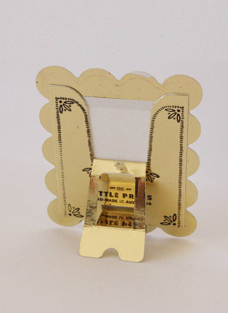 Faux Tin ~  Biscuit Frame