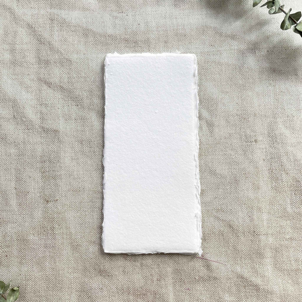 White Handmade Paper | Pack of 5 | 5" x 7"