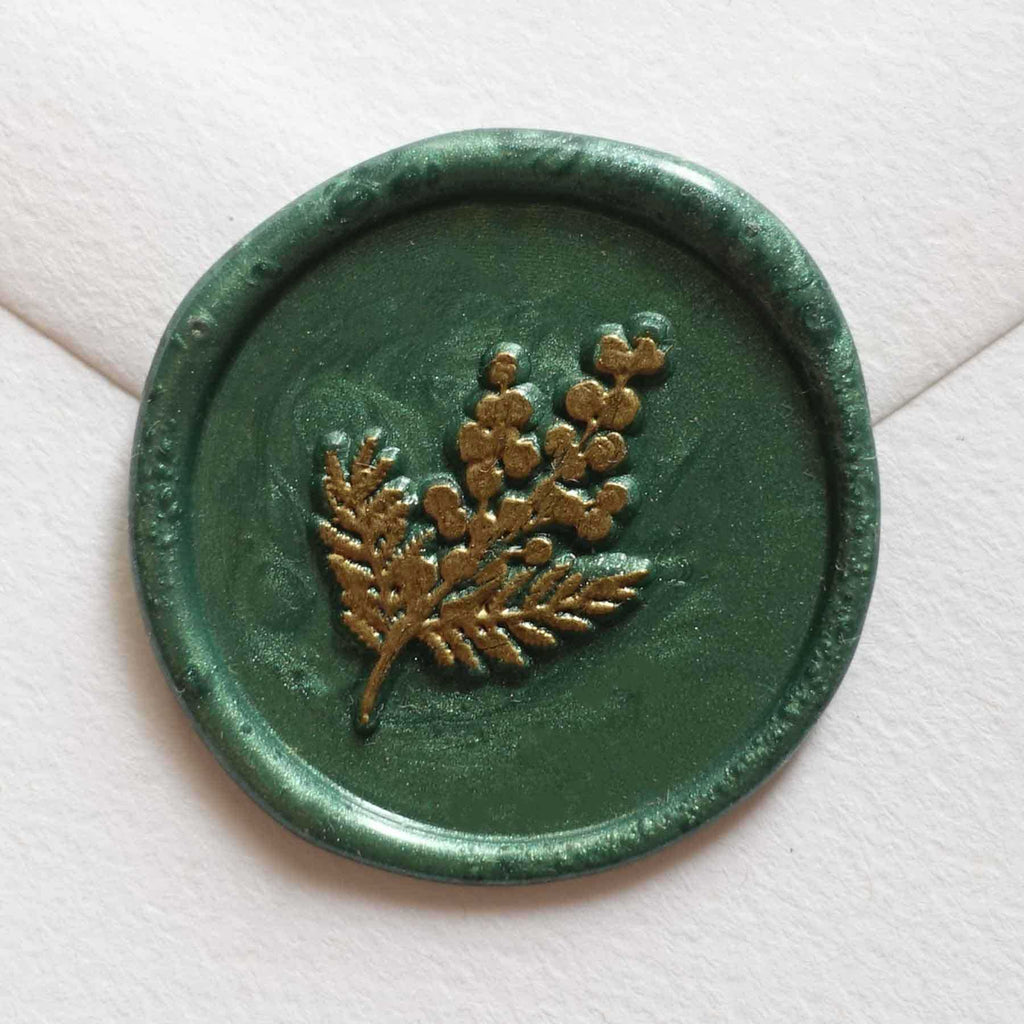 Wattle wax seal - Stamp head only