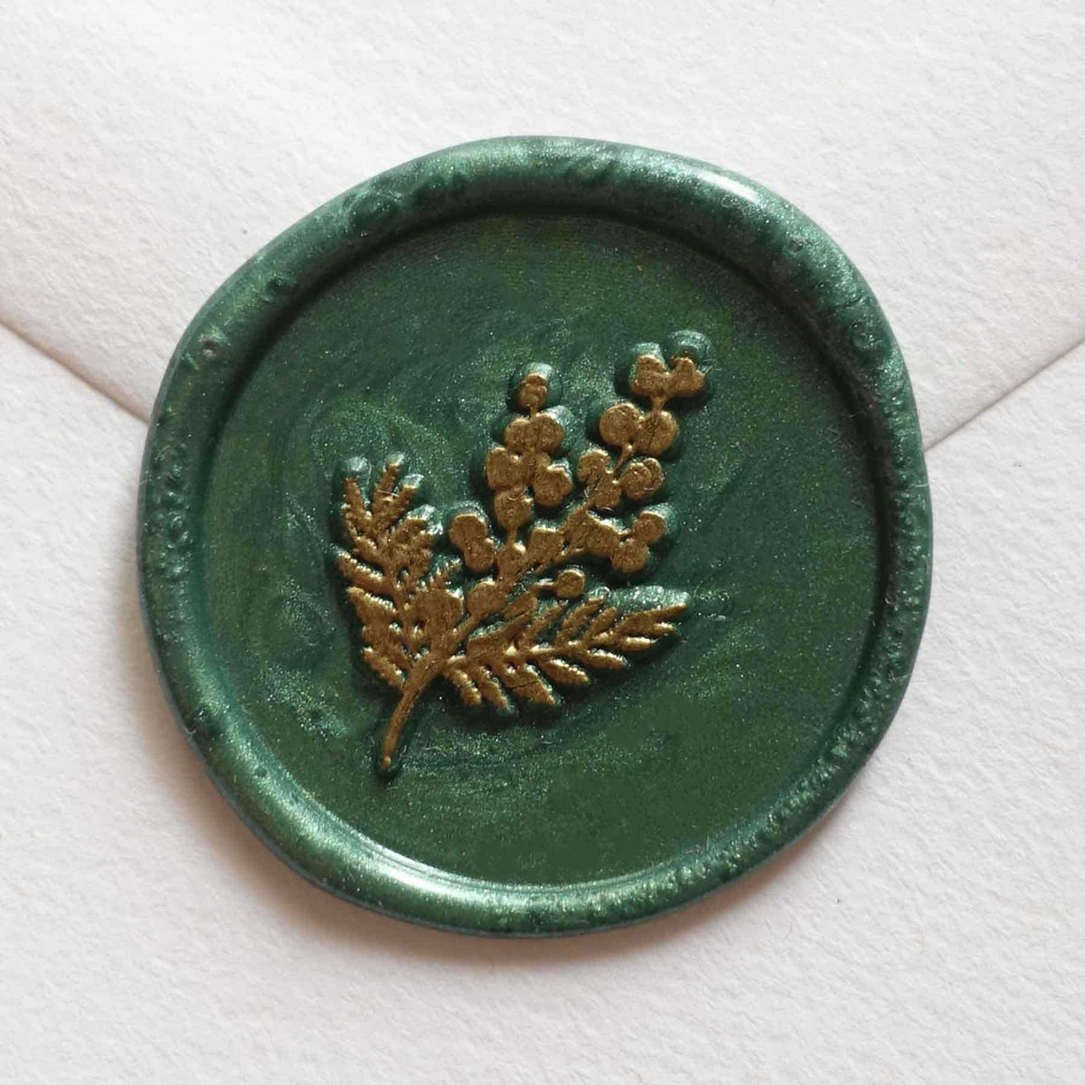 Wattle wax seal - Stamp head only