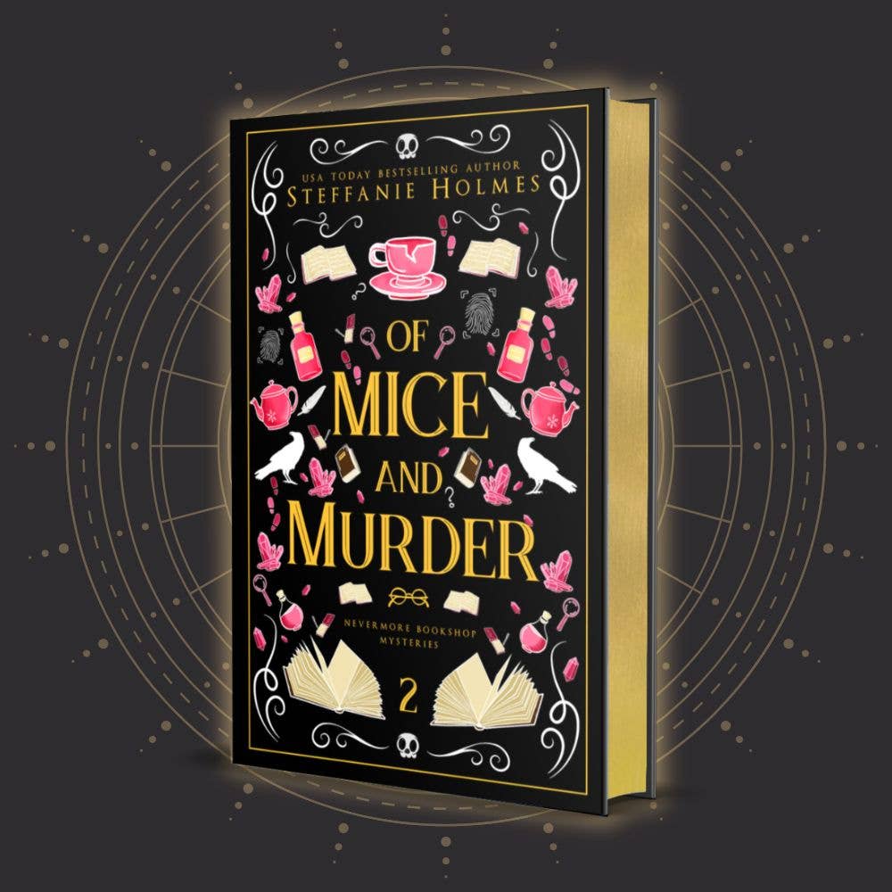 LIMITED EDITION Of Mice and Murder - SIGNED hardcover luxe edition