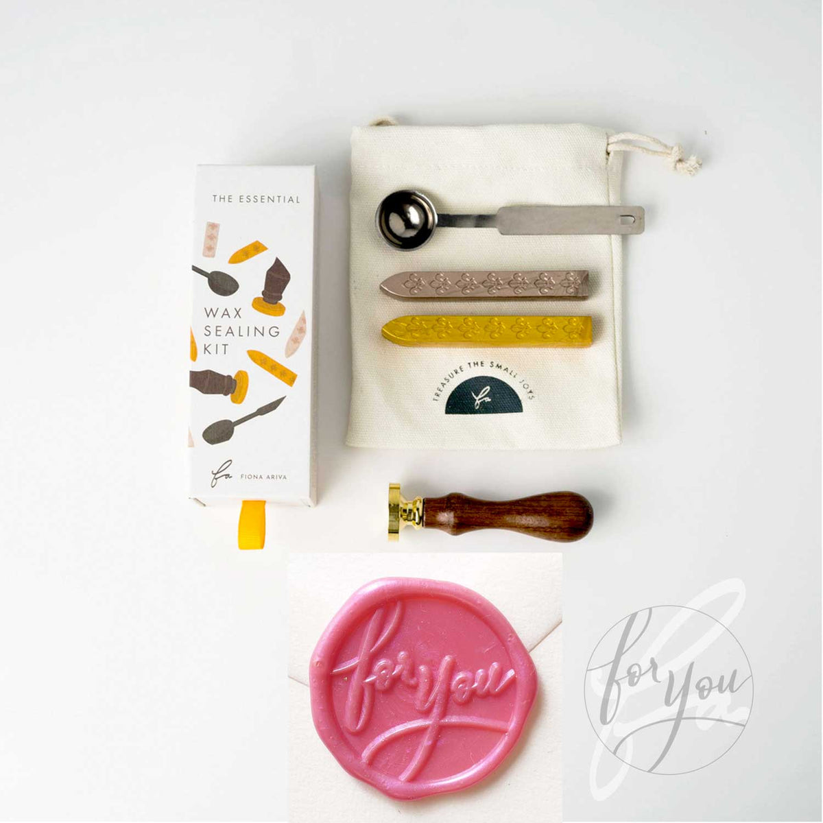 For You wax seal stamp, wax seal kit or stamp head: Wax Sealing Kit