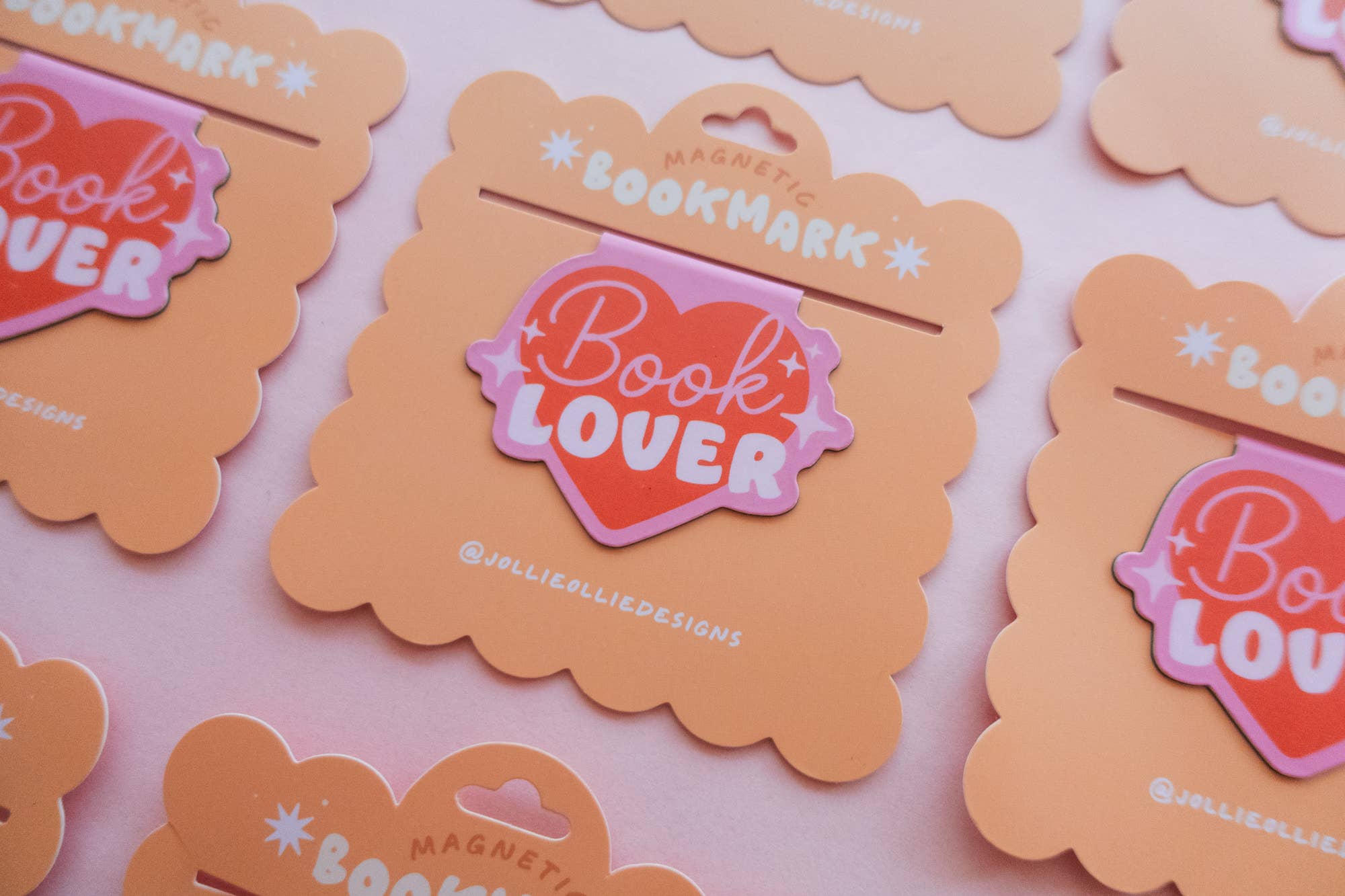 Book Lover Magnetic Bookmark