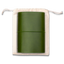 Refillable Notebook Folio > Olive Green Trifold