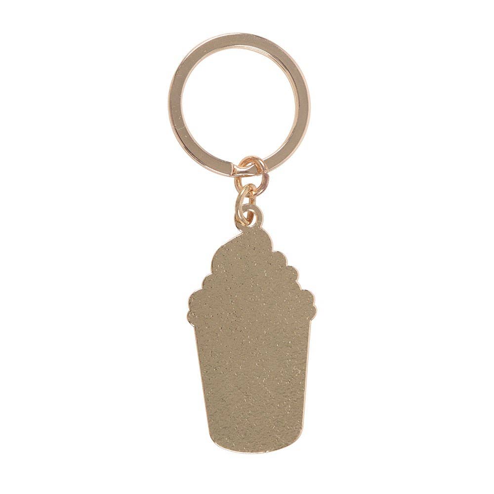 Pumpkin Spice Latte Keyring
