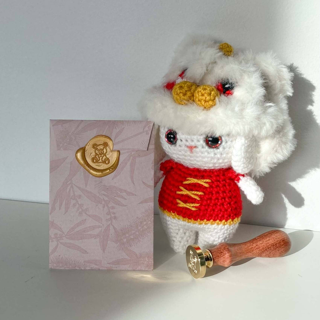 Teddy Bear wax seal - stamp head only