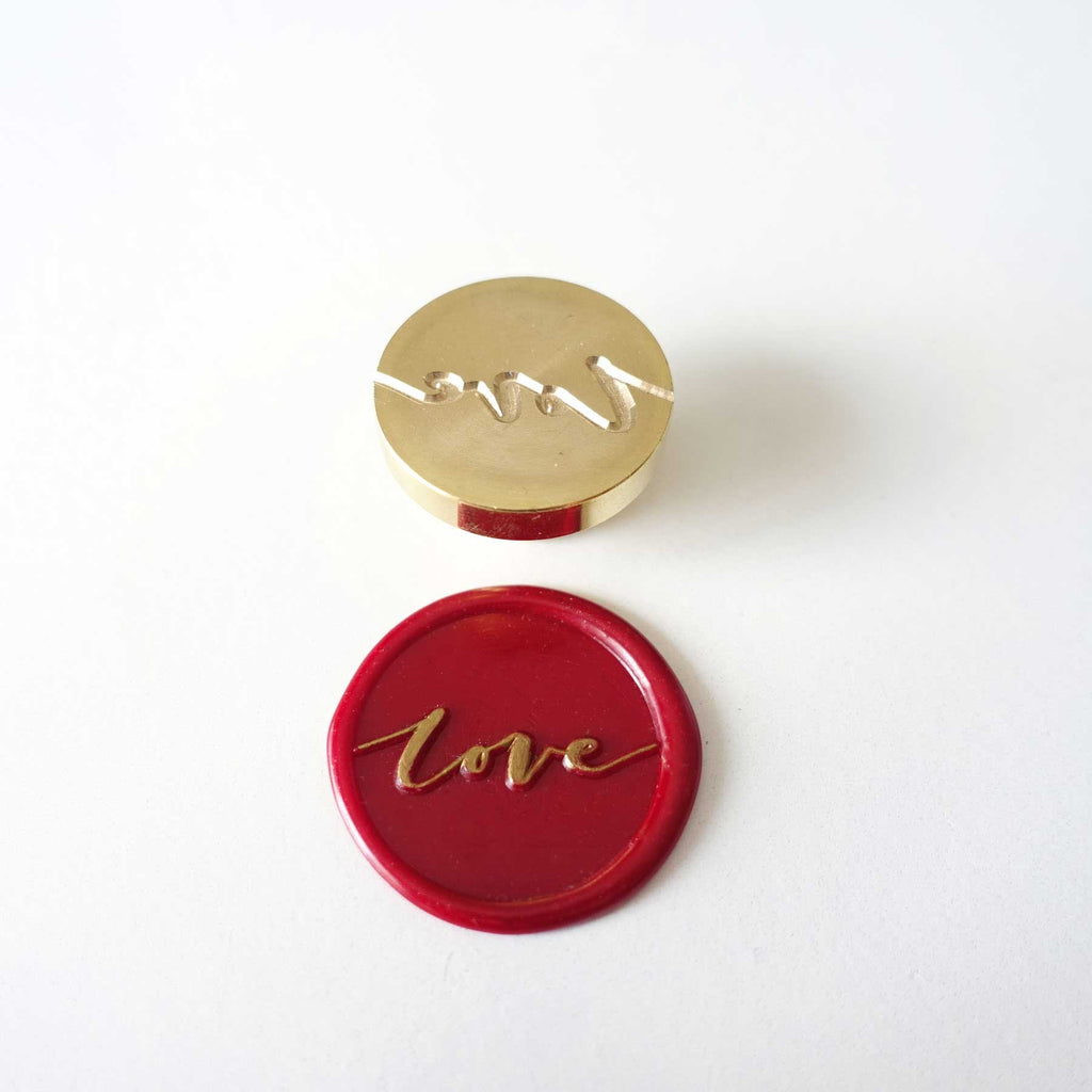 Love wax seal stamp, wax seal kit or stamp head: Wax Sealing Kit