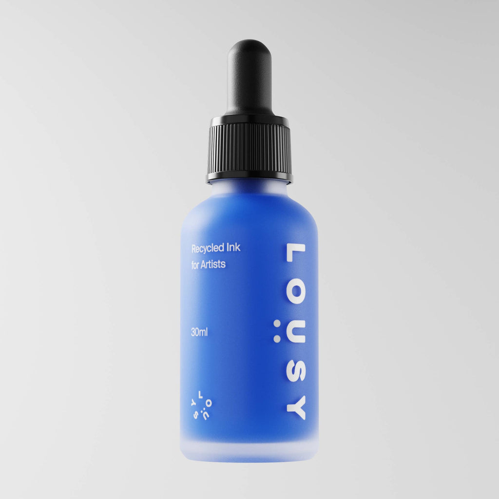 Lousy Ink — 30ml Recycled Artist Ink Colours: Indigo — 30ml