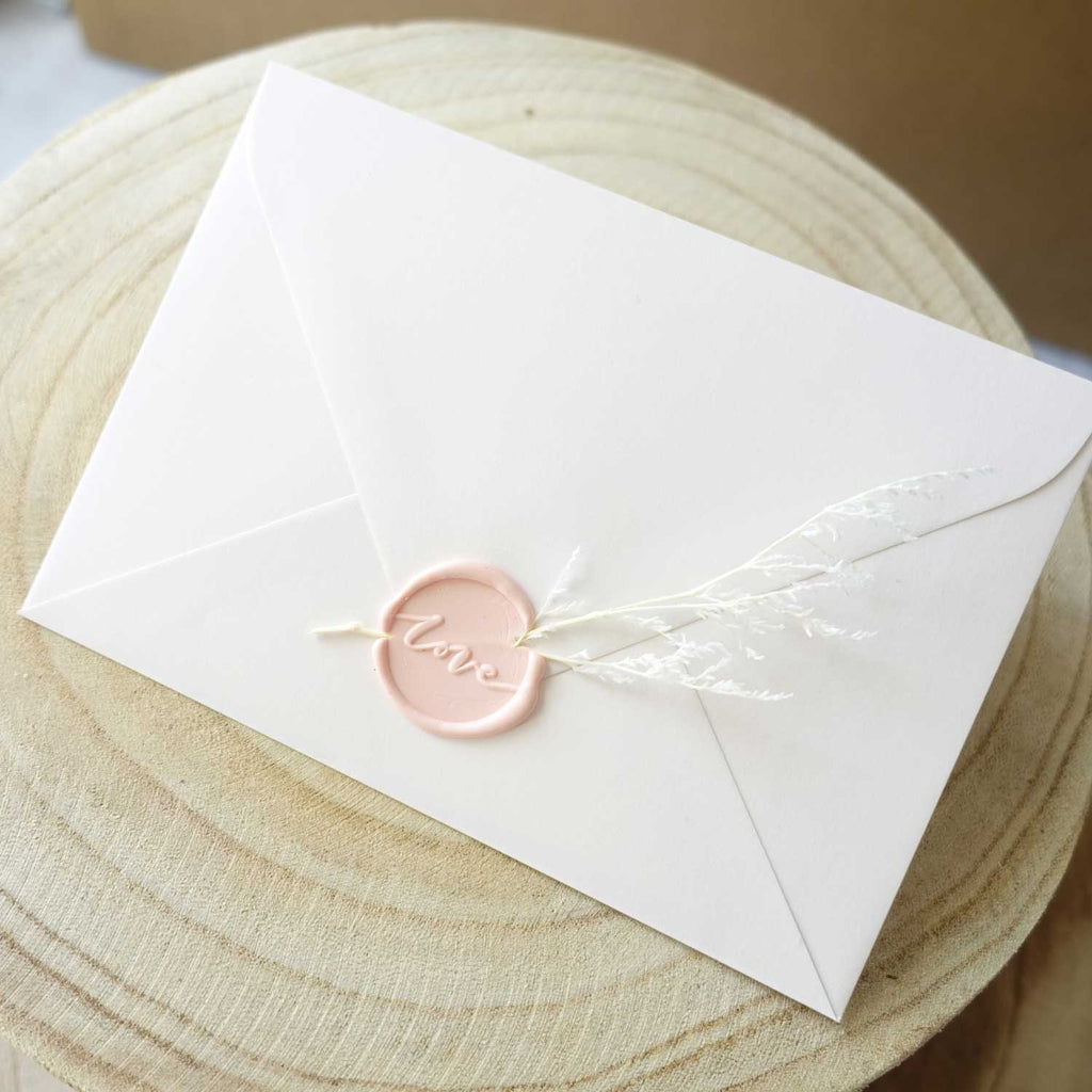 Love wax seal stamp, wax seal kit or stamp head: Wax Sealing Kit
