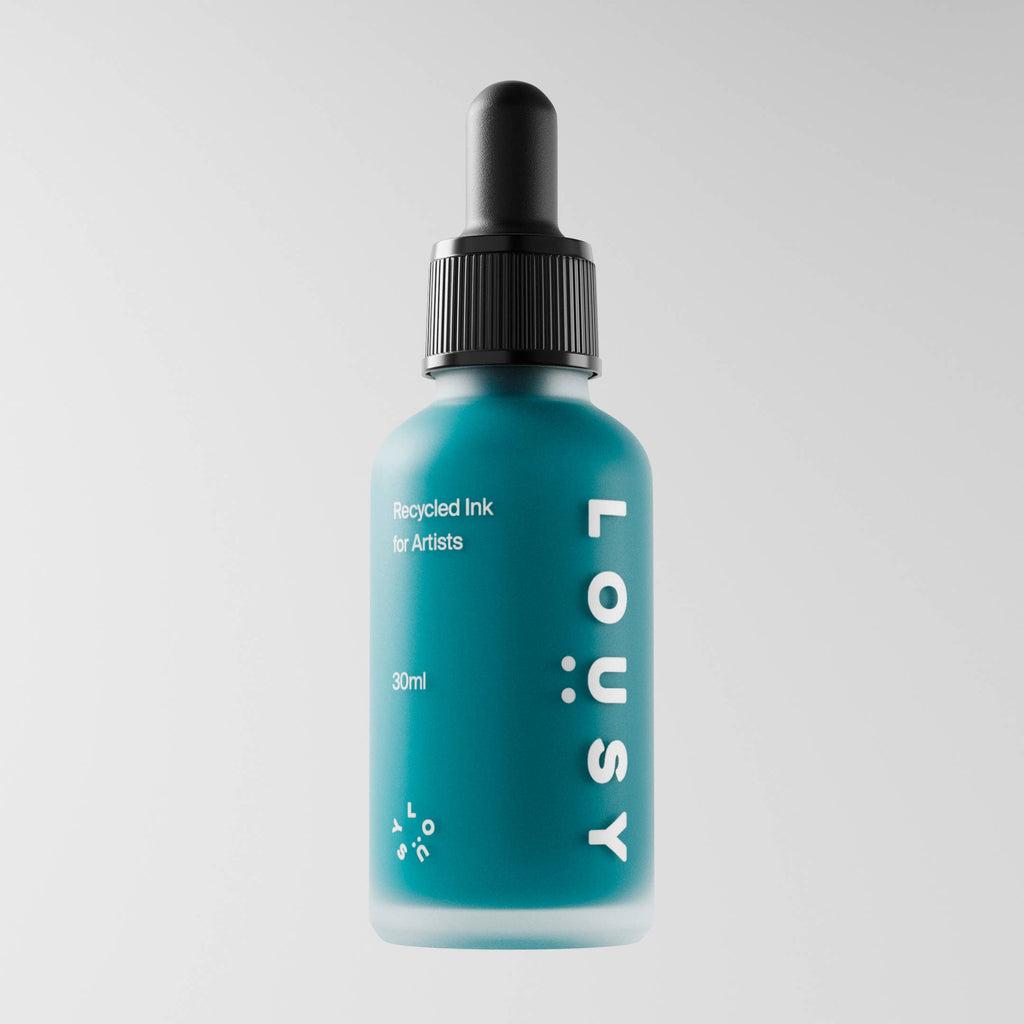 Lousy Ink — 30ml Recycled Artist Ink Colours: Indigo — 30ml