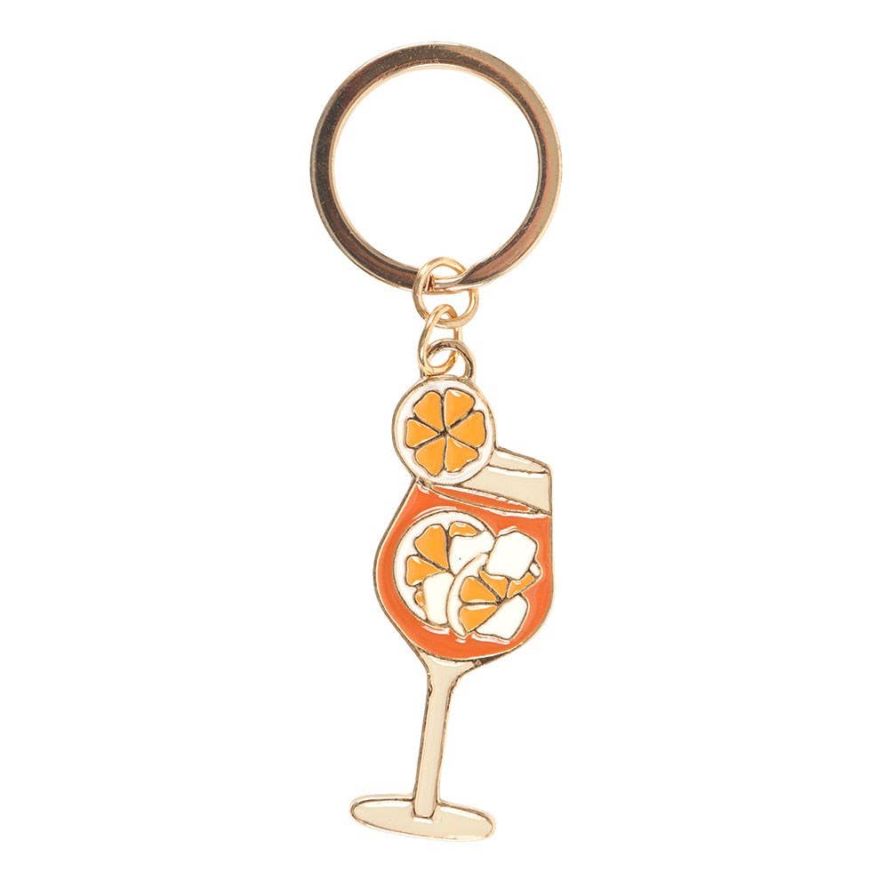 Spritz Season Alloy and Enamel Keyring