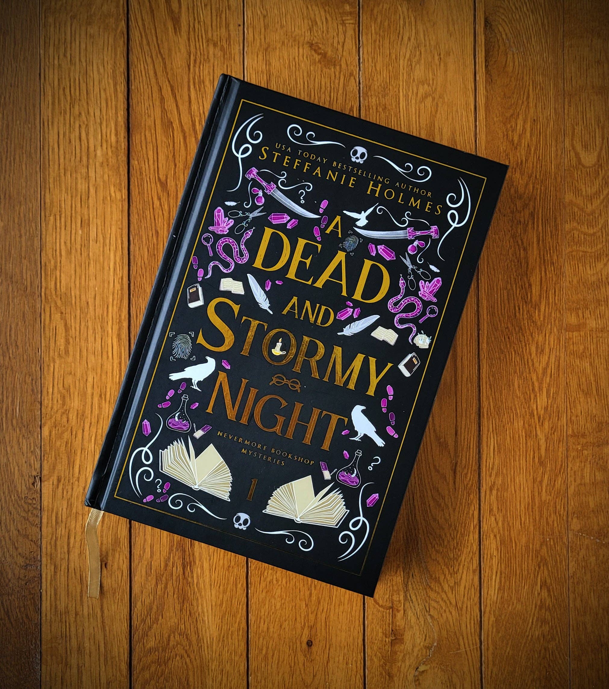 LIMITED EDITION A Dead and Stormy Night - SIGNED hardcover luxe edition