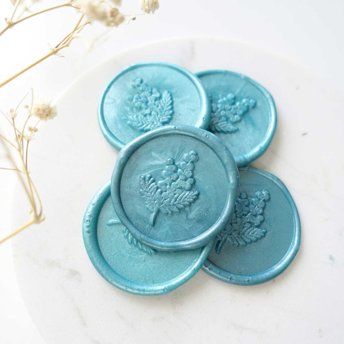 Wattle wax seal - Stamp head only