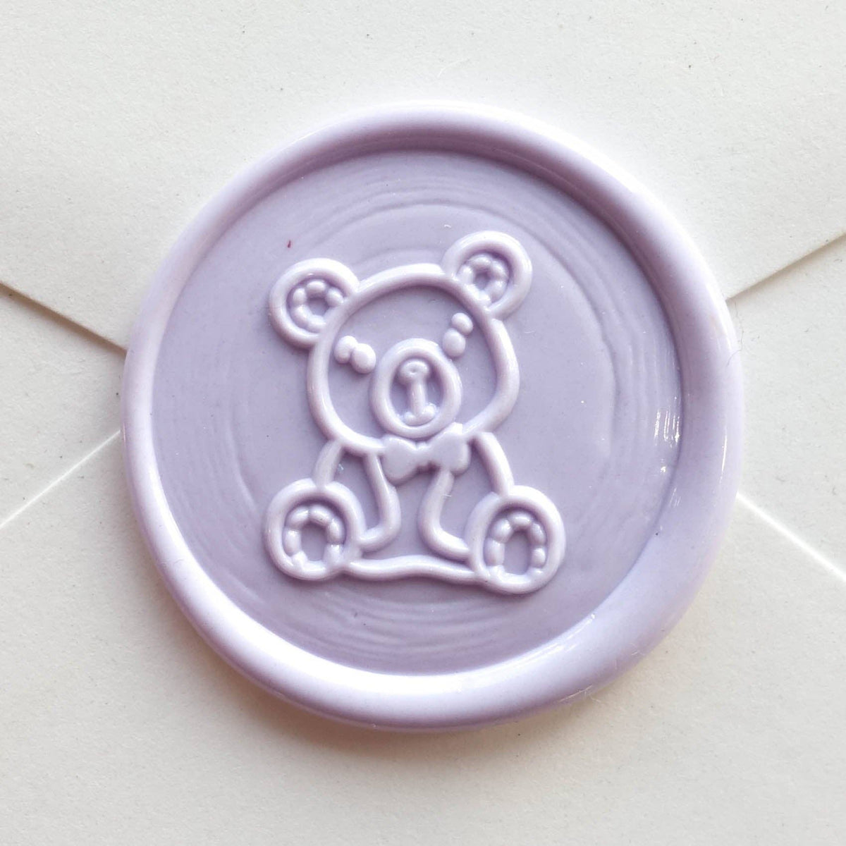 Teddy Bear wax seal - stamp head only