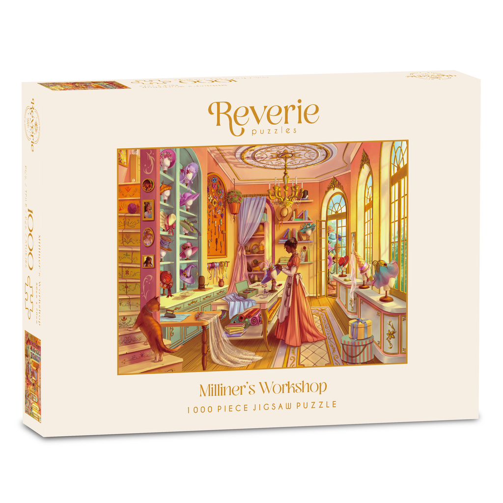 Milliner's Workshop Jigsaw Puzzle (1000 Pieces)