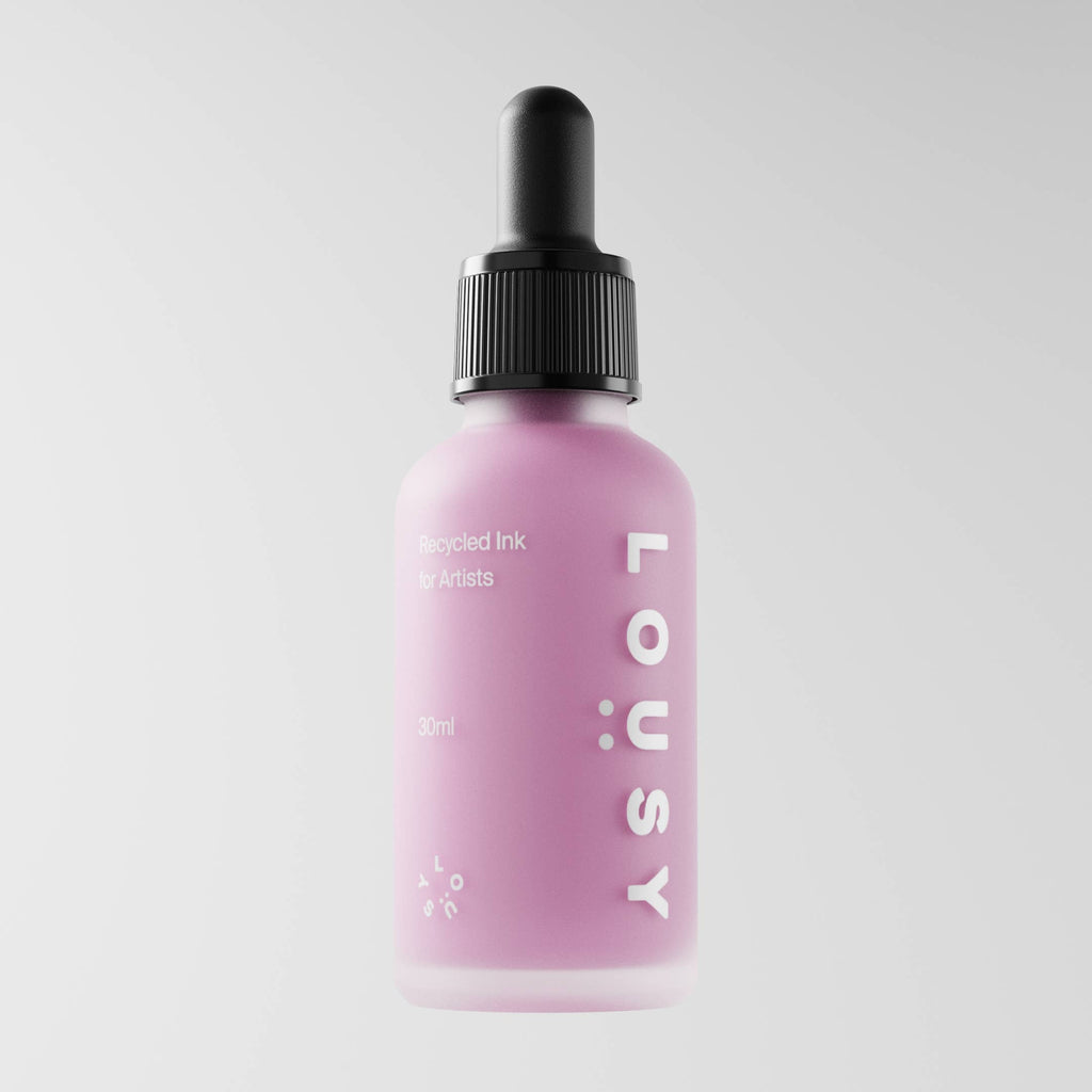 Lousy Ink — 30ml Recycled Artist Ink Colours: Indigo — 30ml