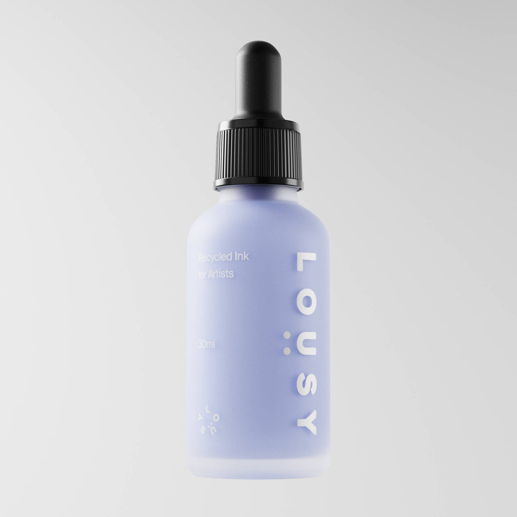 Lousy Ink — 30ml Recycled Artist Ink Colours: Mellow Violet — 30ml