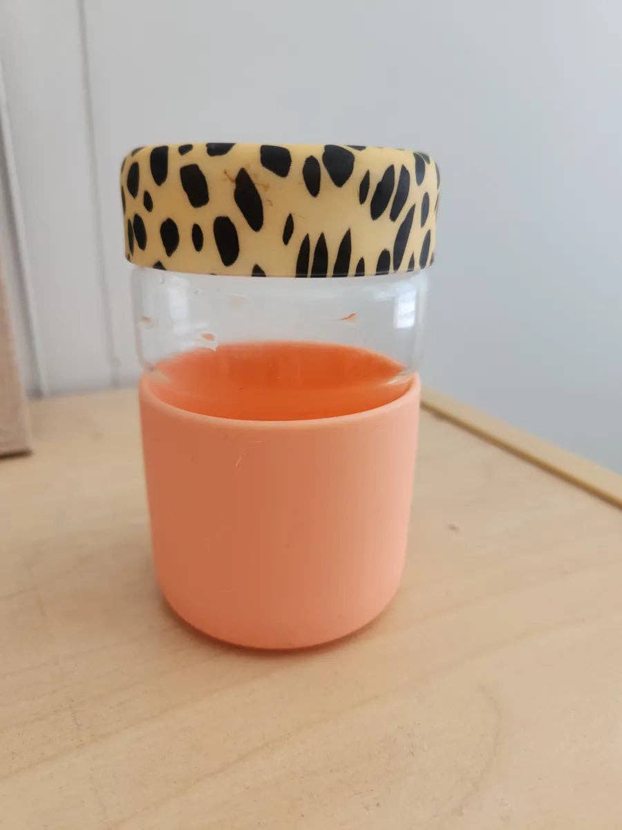 REGULAR - Reusable Glass Coffee Cup 8oz