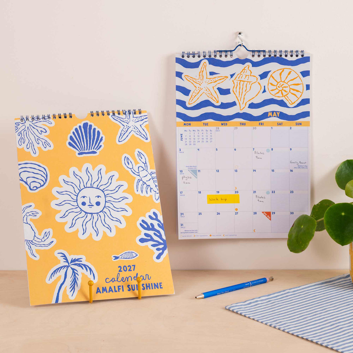 2027 Calendar | Amalfi Sunshine | A4